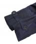 中古・古着 BLACK LABEL CRESTBRIDGE (ブラックレーベル クレストブリッジ) チェックウールトレンチコート ネイビー サイズ:SIZE LL：18000円