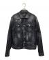 DSQUARED2（ディースクエアード）の古着「デニムジャケット」｜ブラック