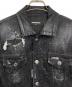 DSQUARED2 (ディースクエアード) デニムジャケット ブラック サイズ:48：32000円