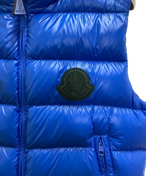 MONCLER（モンクレール）MONCLER (モンクレール) Parke ダウンベスト ブルー サイズ:2の古着・服飾アイテム