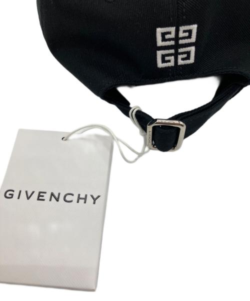 GIVENCHY（ジバンシィ）GIVENCHY (ジバンシィ) ベースボールキャップ ブラックの古着・服飾アイテム