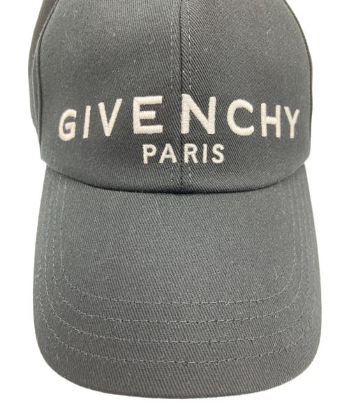 GIVENCHY（ジバンシィ）GIVENCHY (ジバンシィ) ベースボールキャップ ブラックの古着・服飾アイテム