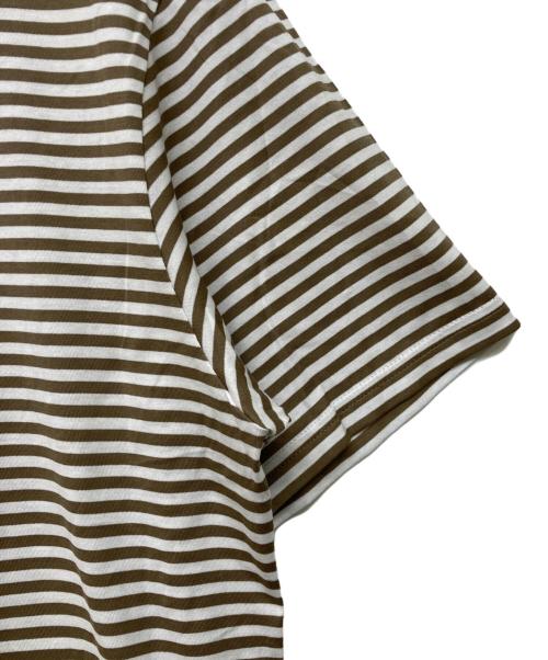 SUNSPEL（サンスペル）SUNSPEL (サンスペル) Q82 CLASSIC STRIPE ブラウン サイズ:XLの古着・服飾アイテム