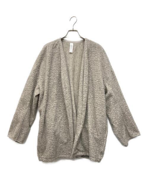 SANA（サナ）SANA (サナ) ボタンレスカーディガン ベージュ サイズ:Freeの古着・服飾アイテム