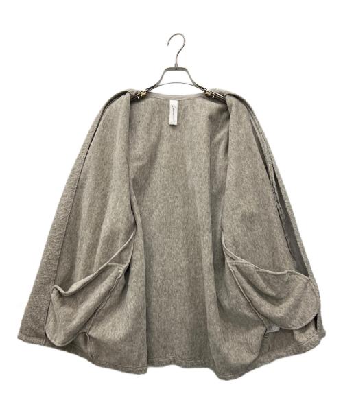 SANA（サナ）SANA (サナ) ボタンレスカーディガン ベージュ サイズ:Freeの古着・服飾アイテム