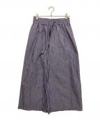 Max Mara WEEK END LINEマックスマーラ ウイークエンドライン）の古着「ナチュラルコットンキュロット DURANTE」｜ブルー