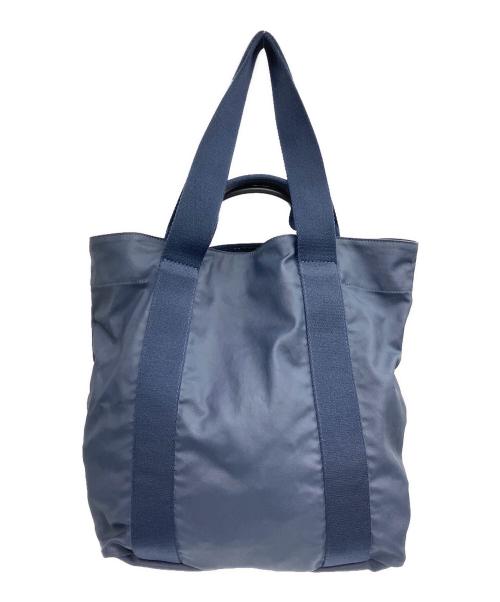 GIORGIO ARMANI（ジョルジョアルマーニ）GIORGIO ARMANI (ジョルジョアルマーニ) トートバッグ ネイビーの古着・服飾アイテム