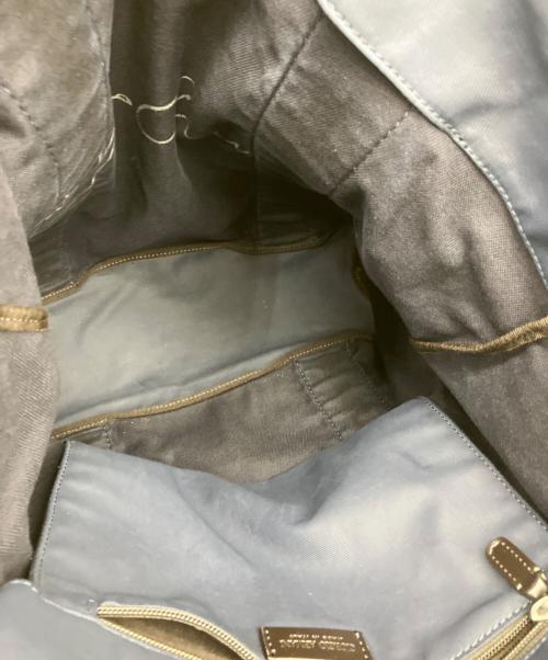 GIORGIO ARMANI（ジョルジョアルマーニ）GIORGIO ARMANI (ジョルジョアルマーニ) トートバッグ ネイビーの古着・服飾アイテム