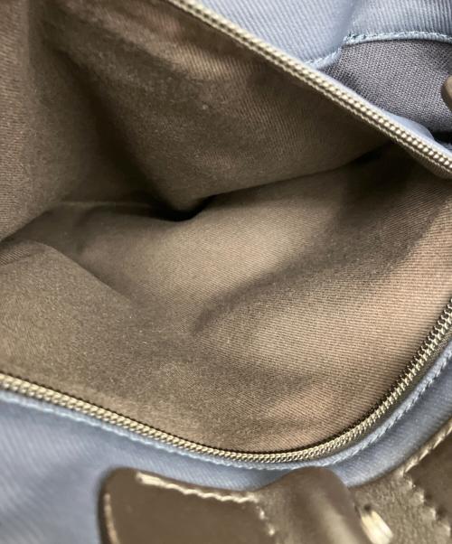 GIORGIO ARMANI（ジョルジョアルマーニ）GIORGIO ARMANI (ジョルジョアルマーニ) トートバッグ ネイビーの古着・服飾アイテム