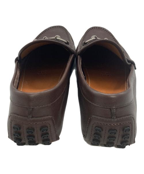 GUCCI（グッチ）GUCCI (グッチ) ホースビットドライビングシューズ ブラウン サイズ:5 1/2の古着・服飾アイテム