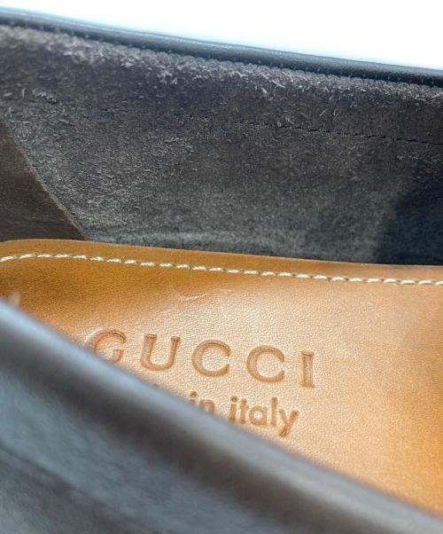 GUCCI（グッチ）GUCCI (グッチ) ホースビットドライビングシューズ ブラウン サイズ:5 1/2の古着・服飾アイテム