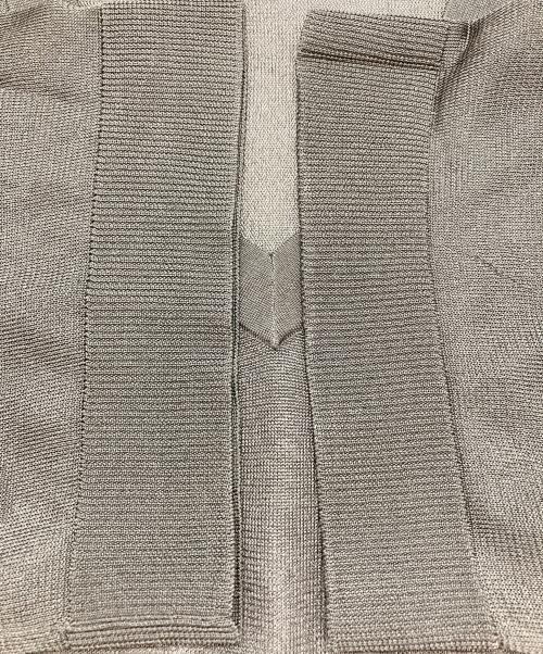 CLANE（クラネ）CLANE (クラネ) SHEER VNECK KNIT TOPS ブラック サイズ:SIZE 1の古着・服飾アイテム