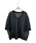CLANE（クラネ）の古着「SHEER VNECK KNIT TOPS」｜ブラック