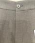 中古・古着 MARW UNITED ARROWS (マルゥ ユナイテッドアローズ) タック ワイドパンツ グレー サイズ:38 未使用品：8000円