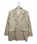 ALEXIA STAMアリシアスタン）の古着「Two-Way Double Jacket」｜ベージュ