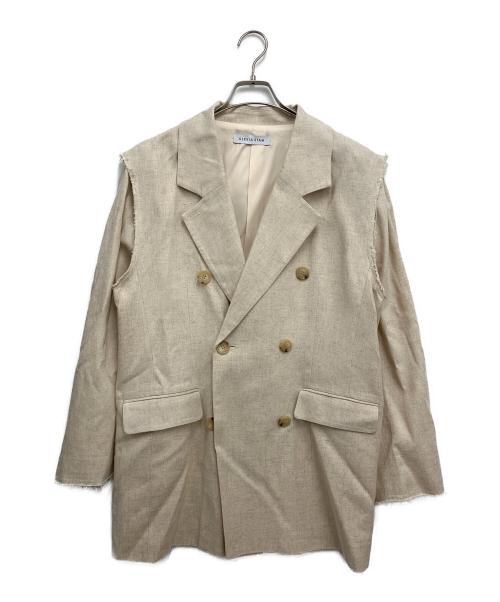 ALEXIA STAM（アリシアスタン）ALEXIA STAM (アリシアスタン) Two-Way Double Jacket ベージュ サイズ:Mの古着・服飾アイテム