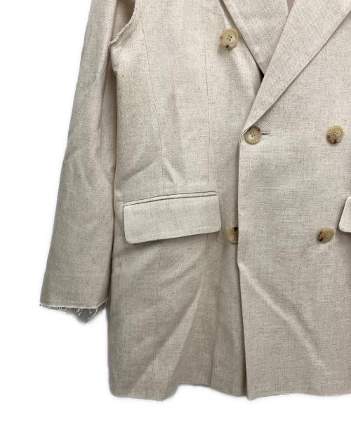 ALEXIA STAM（アリシアスタン）ALEXIA STAM (アリシアスタン) Two-Way Double Jacket ベージュ サイズ:Mの古着・服飾アイテム