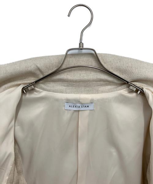ALEXIA STAM（アリシアスタン）ALEXIA STAM (アリシアスタン) Two-Way Double Jacket ベージュ サイズ:Mの古着・服飾アイテム