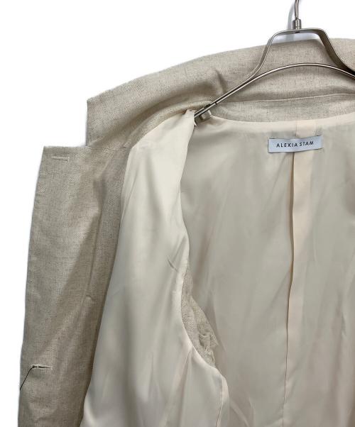 ALEXIA STAM（アリシアスタン）ALEXIA STAM (アリシアスタン) Two-Way Double Jacket ベージュ サイズ:Mの古着・服飾アイテム