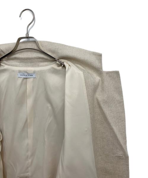 ALEXIA STAM（アリシアスタン）ALEXIA STAM (アリシアスタン) Two-Way Double Jacket ベージュ サイズ:Mの古着・服飾アイテム