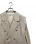 中古・古着 ALEXIA STAM (アリシアスタン) Two-Way Double Jacket ベージュ サイズ:M：9000円