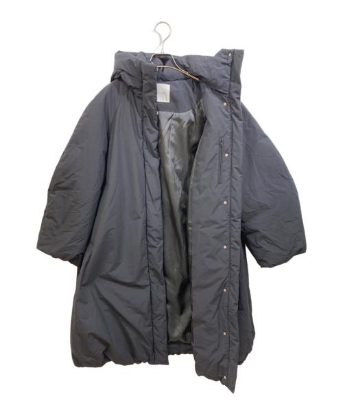 CLANE（クラネ）CLANE (クラネ) BALLOON HOODIE LONG DOWN COAT ブラック サイズ:1の古着・服飾アイテム