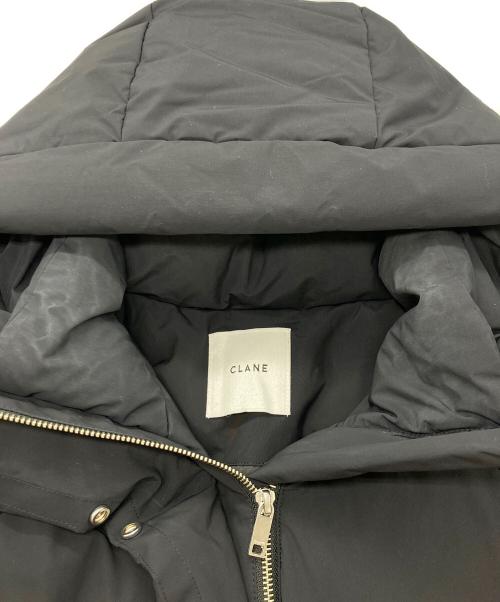 CLANE（クラネ）CLANE (クラネ) BALLOON HOODIE LONG DOWN COAT ブラック サイズ:1の古着・服飾アイテム