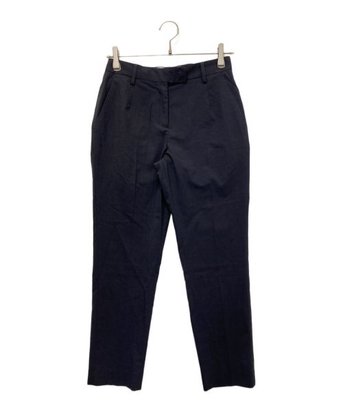 PT TORINO（ピーティートリノ）PT TORINO (ピーティートリノ) HOLLY ノープリーツテーパードトラウザース ネイビー サイズ:40の古着・服飾アイテム