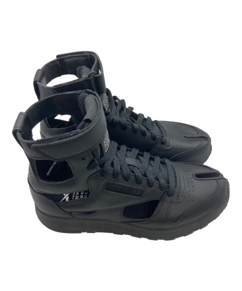 REEBOK（リーボック）REEBOK (リーボック) Maison Margiela (メゾンマルジェラ) CLASSIC LEATHER TABI HIGH ブラック サイズ:40の古着・服飾アイテム
