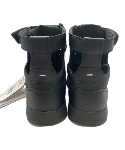 REEBOK（リーボック）REEBOK (リーボック) Maison Margiela (メゾンマルジェラ) CLASSIC LEATHER TABI HIGH ブラック サイズ:40の古着・服飾アイテム