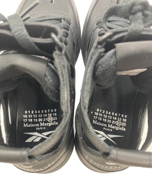 REEBOK（リーボック）REEBOK (リーボック) Maison Margiela (メゾンマルジェラ) CLASSIC LEATHER TABI HIGH ブラック サイズ:40の古着・服飾アイテム