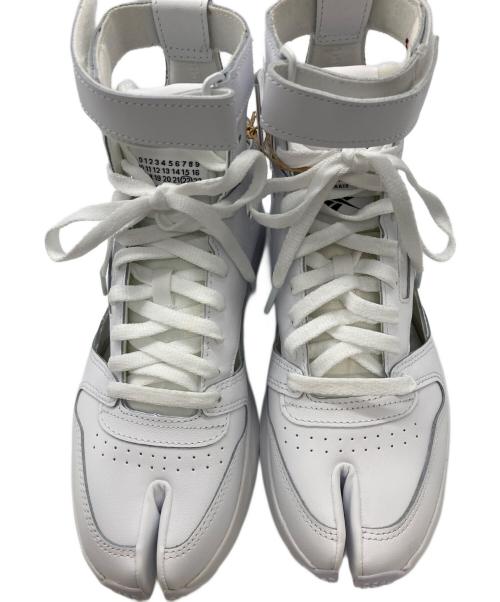 REEBOK（リーボック）REEBOK (リーボック) Maison Margiela (メゾンマルジェラ) CLASSIC LEATHER TABI HIGH ホワイト サイズ:25.5の古着・服飾アイテム