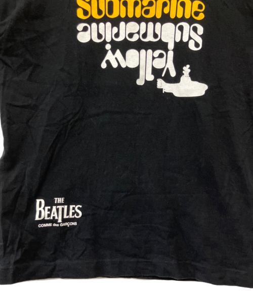 THE BEATLES COMME des GARCONS（ザ・ビートルズコムデギャルソン）THE BEATLES COMME des GARCONS (ザ・ビートルズコムデギャルソン) プリントTシャツ ブラック サイズ:Lの古着・服飾アイテム