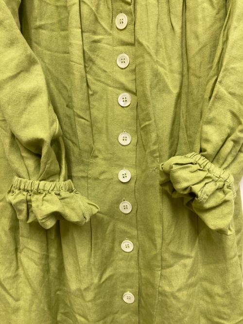 Ron Herman（ロンハーマン）Ron Herman (ロンハーマン) リネンマキシワンピース グリーン サイズ:SIZE XSの古着・服飾アイテム
