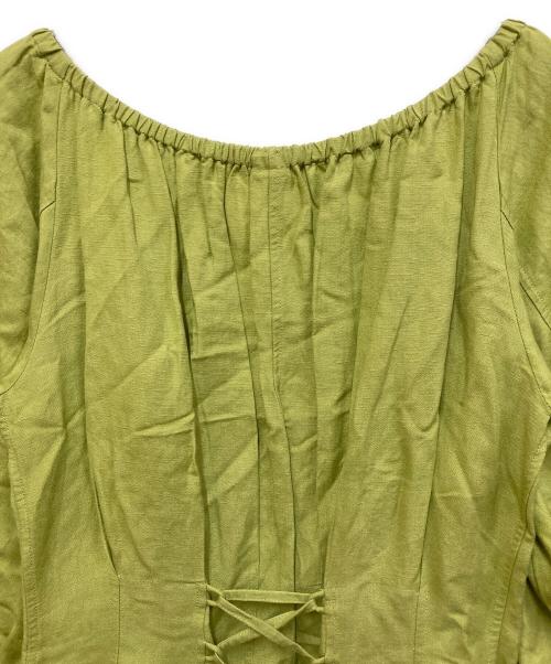 Ron Herman（ロンハーマン）Ron Herman (ロンハーマン) リネンマキシワンピース グリーン サイズ:SIZE XSの古着・服飾アイテム