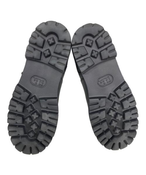 Caminando（カミナンド）Caminando (カミナンド) CENTER ZIP SHORT BOOTS ブラック サイズ:7の古着・服飾アイテム