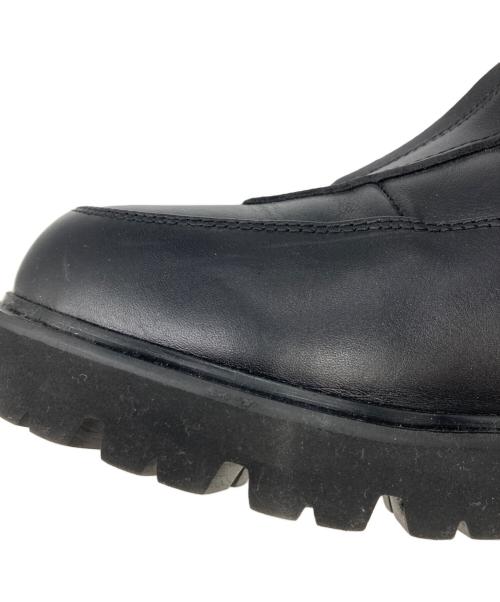 Caminando（カミナンド）Caminando (カミナンド) CENTER ZIP SHORT BOOTS ブラック サイズ:7の古着・服飾アイテム