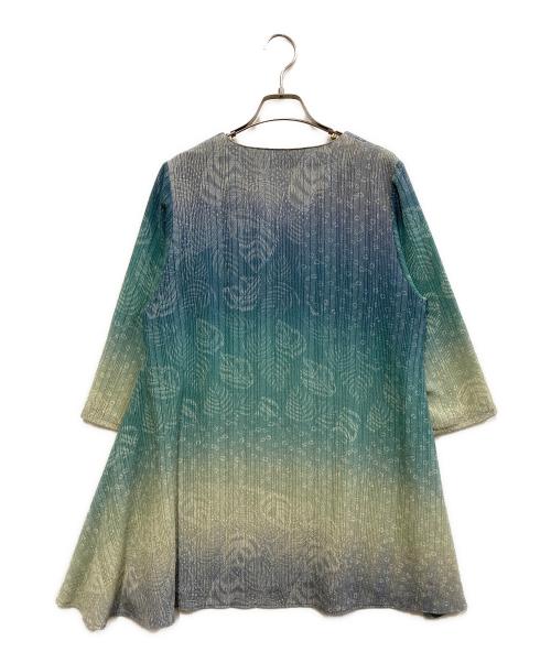 詩仙堂（シセンドウ）詩仙堂 (シセンドウ) チュニックブラウス スカイブルー サイズ:SIZE Freeの古着・服飾アイテム
