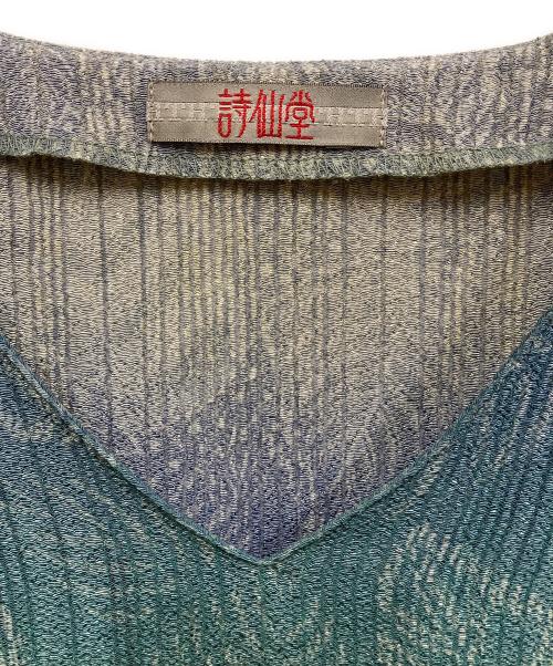 詩仙堂（シセンドウ）詩仙堂 (シセンドウ) チュニックブラウス スカイブルー サイズ:SIZE Freeの古着・服飾アイテム
