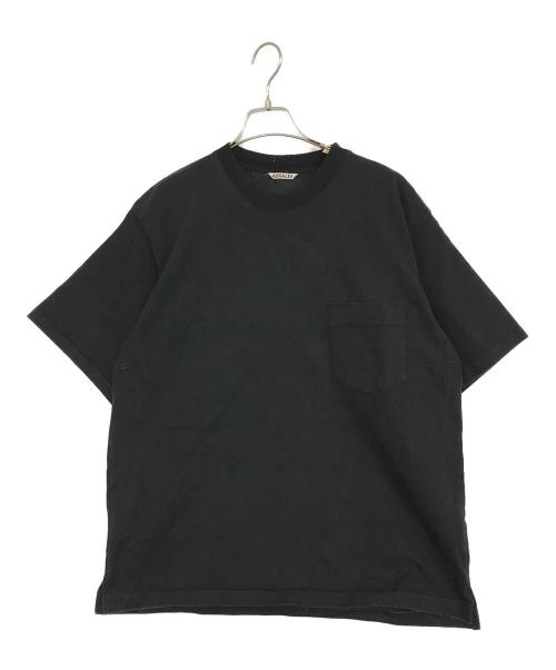 AURALEE（オーラリー）AURALEE (オーラリー) STAND-UP TEE ブラック サイズ:4の古着・服飾アイテム