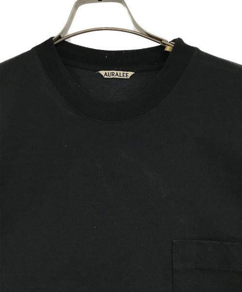 AURALEE（オーラリー）AURALEE (オーラリー) STAND-UP TEE ブラック サイズ:4の古着・服飾アイテム