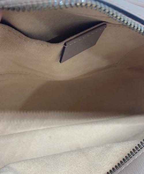 GUCCI（グッチ）GUCCI (グッチ) キルティングスモールショルダーバッグ ブラウンの古着・服飾アイテム