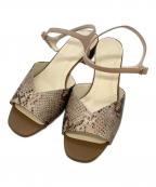 REGALリーガル）の古着「ストラップサンダル」｜ブラウン