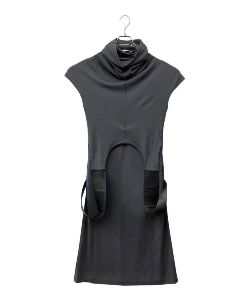 CELINE（セリーヌ）CELINE (セリーヌ) ワンピース グレー サイズ:38の古着・服飾アイテム