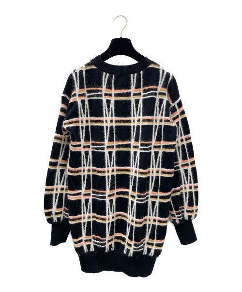 CHANEL（シャネル）CHANEL (シャネル) ココボタンカシミヤニットチュニック ブラック サイズ:36の古着・服飾アイテム