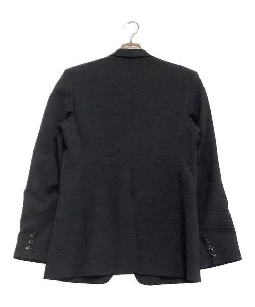 RAF SIMONS（ラフシモンズ）RAF SIMONS (ラフシモンズ) シアサッカーテーラードジャケット 09SS ネイビー サイズ:48の古着・服飾アイテム