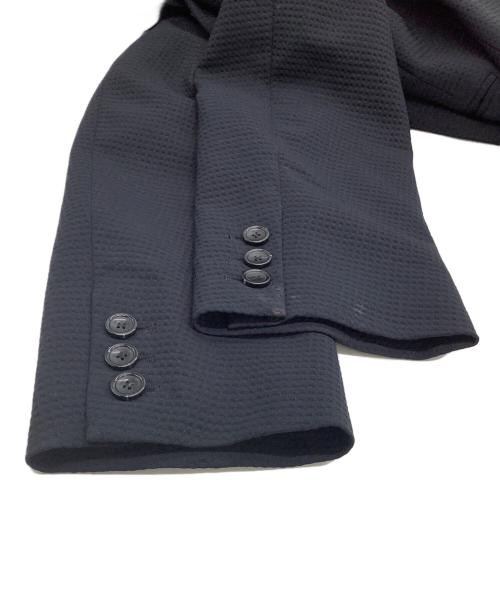 RAF SIMONS（ラフシモンズ）RAF SIMONS (ラフシモンズ) シアサッカーテーラードジャケット 09SS ネイビー サイズ:48の古着・服飾アイテム