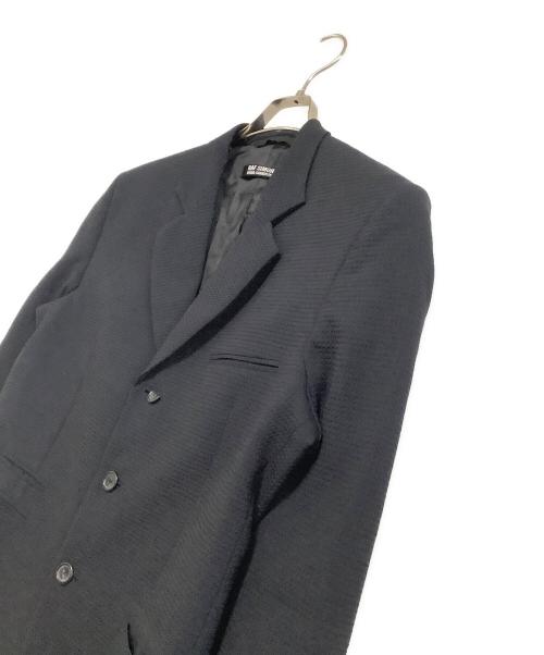 RAF SIMONS（ラフシモンズ）RAF SIMONS (ラフシモンズ) シアサッカーテーラードジャケット 09SS ネイビー サイズ:48の古着・服飾アイテム