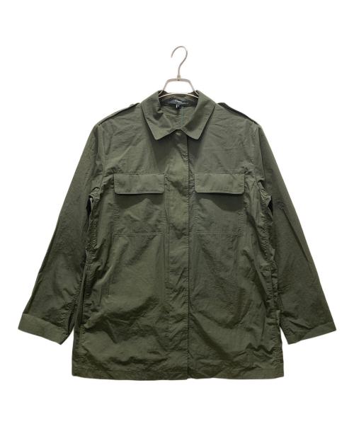 theory（セオリー）theory (セオリー) ミリタリーナイロンジャケット オリーブ サイズ:Sの古着・服飾アイテム