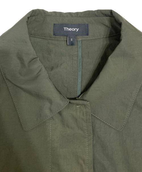 theory（セオリー）theory (セオリー) ミリタリーナイロンジャケット オリーブ サイズ:Sの古着・服飾アイテム